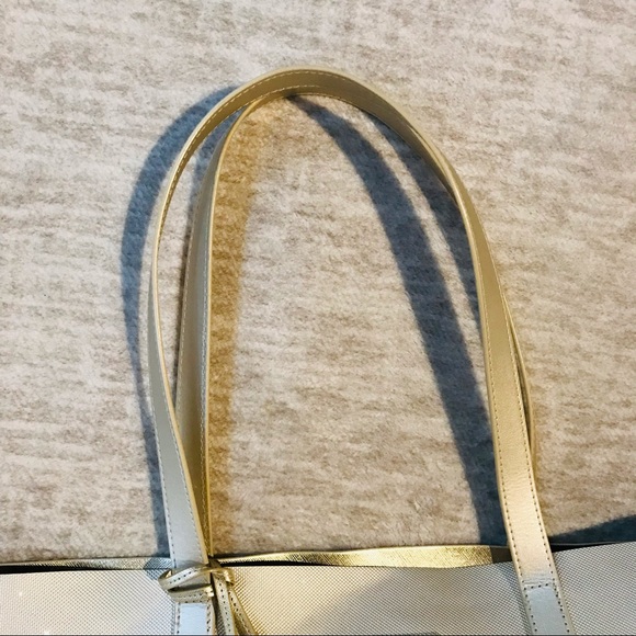 ✨AUTHENTIC Gold Sparkling MICHAEL KORS Tote Bag✨ - Picture 4 of 5